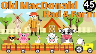 Old MacDonald Had A Farm | Nursery Rhymes | Kids Songs
