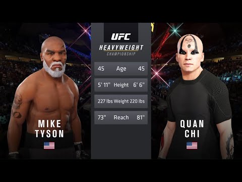 Old Mike Tyson vs. Quan Chi - EA Sports UFC 4 - Boxing Stars 🥊