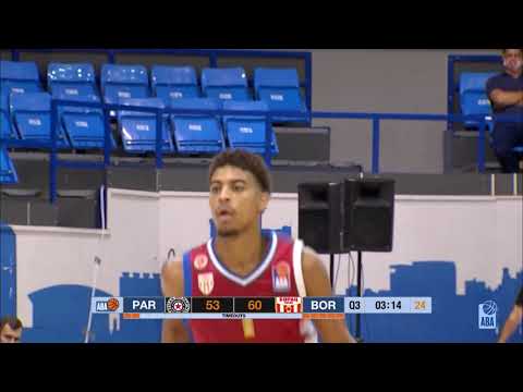 ABA Liga 2020/21 highlights, Round 1: Partizan NIS - Borac (3.10.2020)