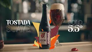 Cervezas Ambar Morena | La nueva rubia tostada de Ambar anuncio