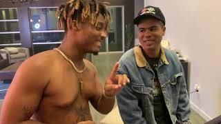 Juice WRLD freestyle w/ ILOVEMAKONNEN