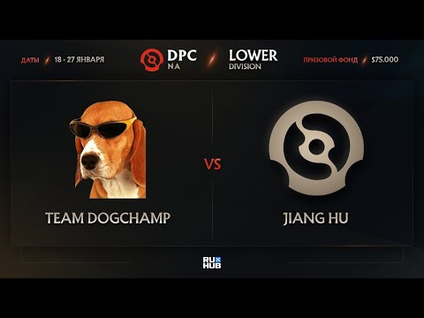 Team DogChamp vs Jiang Hu, Dota Pro Circuit 2021: S1 - NA, bo3, game 1 [Jam & Lazar']