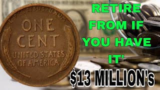 DO YOU HAVE THESE TOP 7 ULTRA LINCOLN PENNIES RARE WHEAT PENNIES WORTH OVER $5 millions #PENNIES