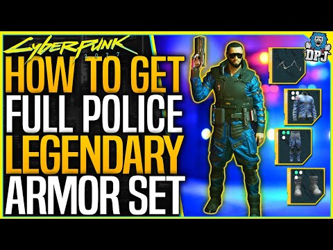 Cyberpunk 2077: How To Get FREE SECRET NCPD POLICE Legendary Armor - Complete Guide - All Locations