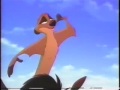 The Lion King 2 Simbas Pride Video Tape Commercial