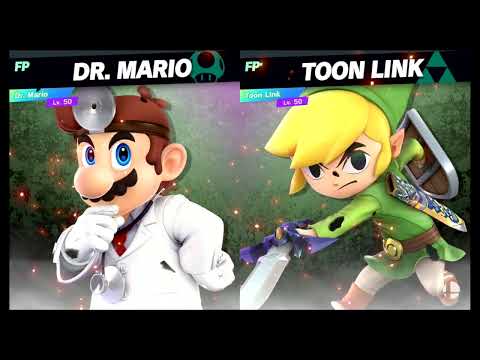 Super Smash Bros Ultimate Amiibo Fights – Dr Mario vs the World #41 Dr Mario vs Toon Link