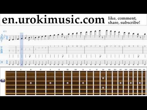 Guitar lessons OneRepublic - Future Looks Good Sheet Music Tutorial Part#1 um-352