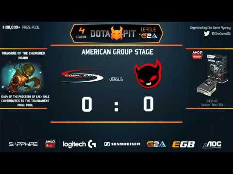 coL vs. EnemyGG - G2A.COM DOTA PIT America Group Stage - Game 1