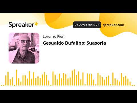 Gesualdo Bufalino: Suasoria