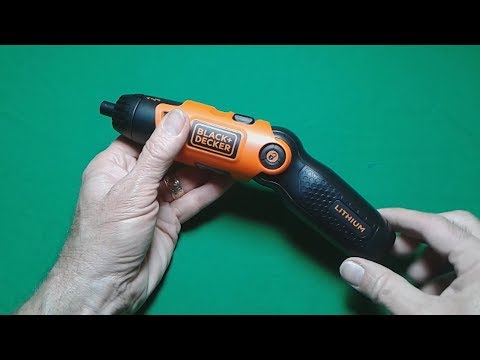 Black & Decker 3.6V  Cordless Screwdriver