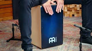 Meinl Percussion Snarecraft Cajon, Blue Burst - SC100BLB