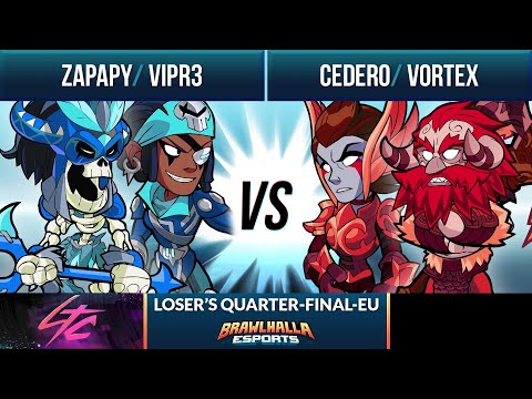 Zapapy & Vipr3 vs Cedero & Vortex - Loser's Quarter-Final - Low Tier City 2020 - 2v2 EU