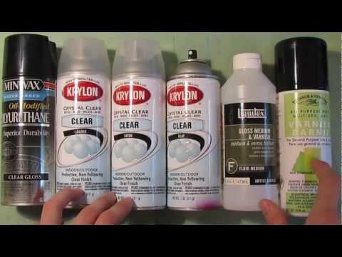 Varnishes To Use With Posca Paint Pens