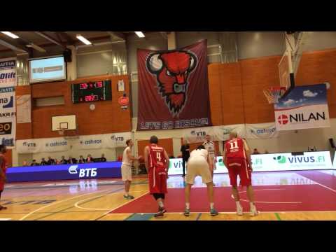 Bisons Loimaa vs. Nizhny Novgorod, Anthony Hilliardin kolmonen