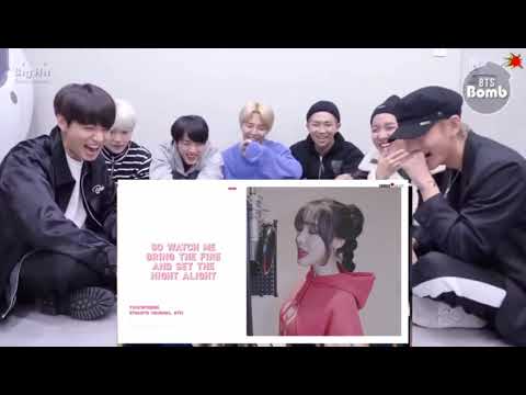 Bts Reaction to Yuju(Gfriend)"Dynamite"Song Cover