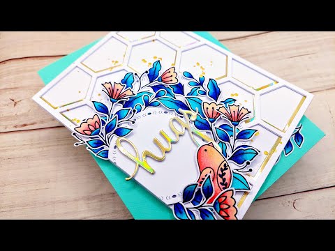 Pinkfresh Studio Winter Wreath | Off  Set Die Cut Layering