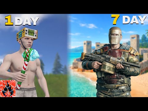 I PLAYED SOLO ON OXIDE WEEKLY SERVER | Oxide Survival Island | 8848 LUFFY #oxide #rust #оксайд 