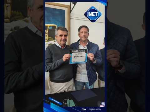 #FondoFederal #LasPerdices recibió $40 millones para obras de pavimento