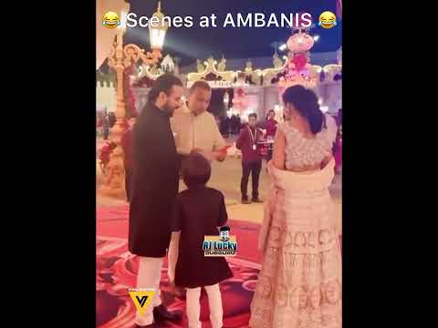 Ambani Wedding Dubbing Part 1 ????