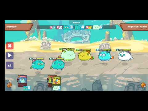 Axie Infinity LimpBisquit vs. Triple Bug Signal