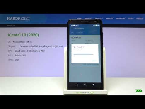 Alcatel 1B 2020 - CPU BENCHMARK Geekbench 5