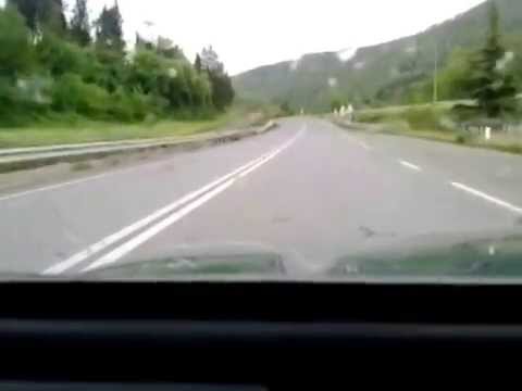 La strada... Bujumannu e Quadio...