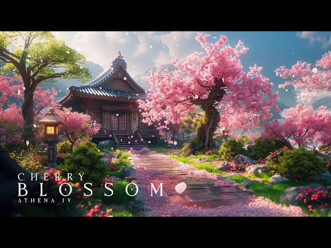 Beautiful Cherry Blossom Music - Relaxing Japanese Zen Music for Stress Relief