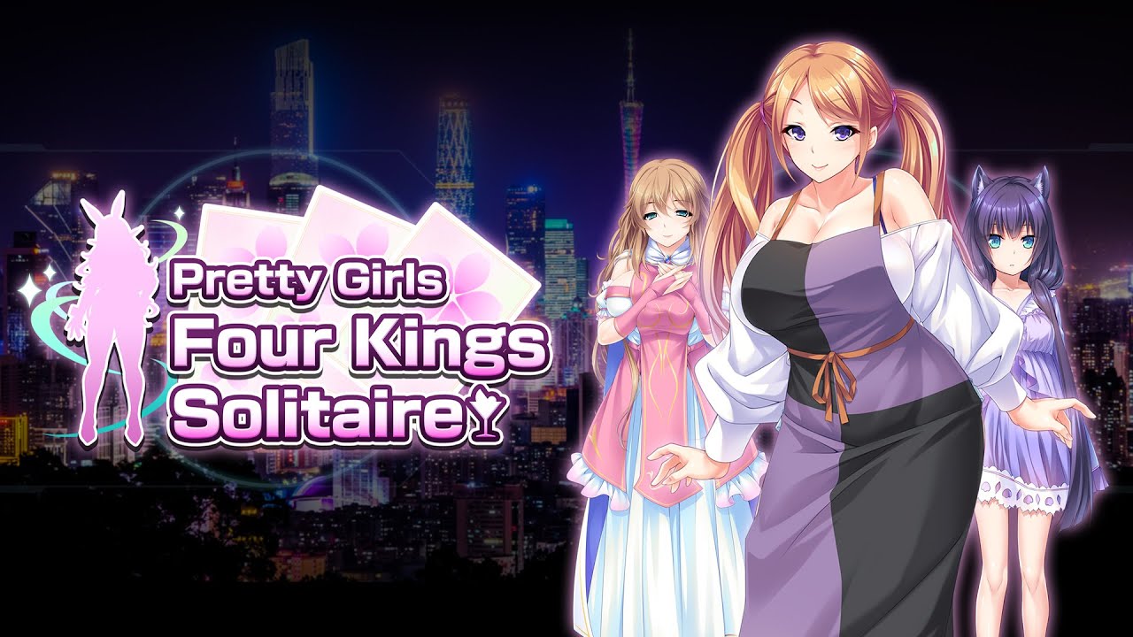 Video trailer for Pretty Girls Four Kings Solitaire