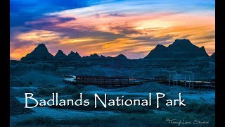 Badlands National Park South Dakota - 4k video