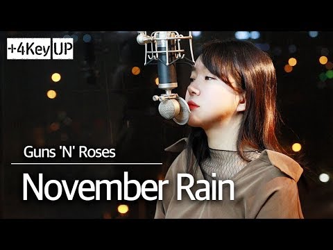(+4key up) November Rain cover - Guns N' Roses l Bubble Dia