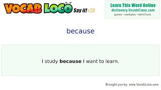 Video thumbnail for because