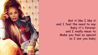 With U by Janet Jackson (Lyrics)