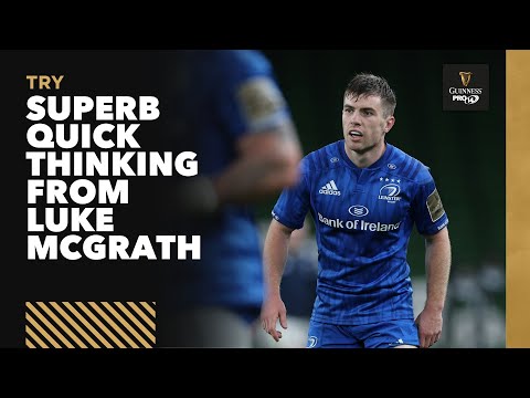 Superb quick thinking from Luke McGrath