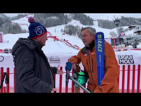 Streif-Streckenrekordhalter Fritz Strobl im Interview