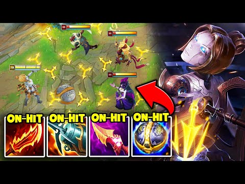 Orianna but I'm a literal STORM TROOPER with 5 On-Hit items (2.85+ ATTACK SPEED)