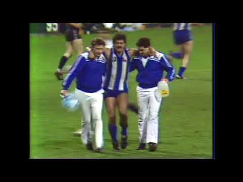 1985 Round 14 - Andrew Demetriou in Pain