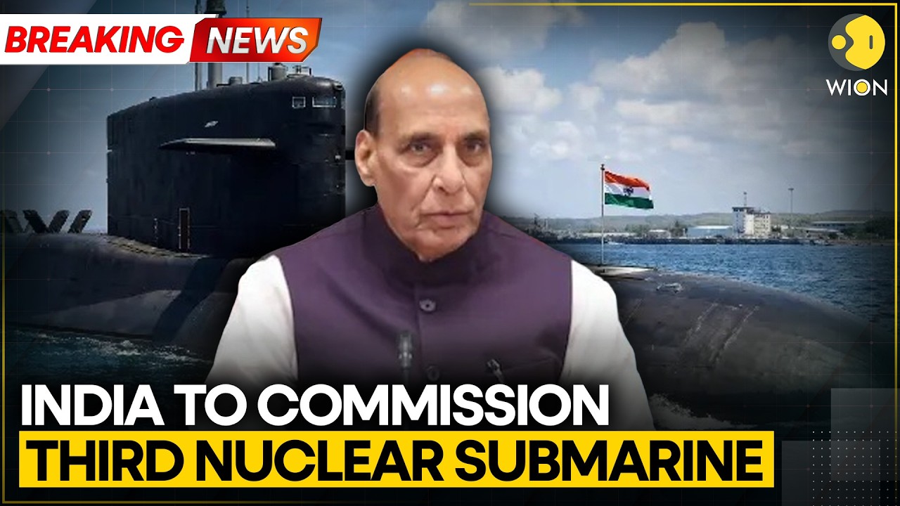 India To Commission Third Nuclear Submarine INS Aridhaman | WION BREAKING