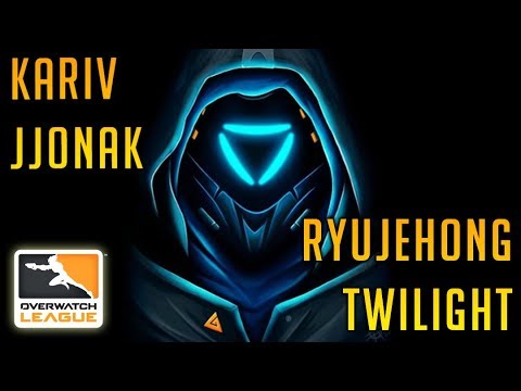 오버워치 세계최고의 아나 (OWL Ana - Kariv vs Twilight vs JJonak vs Ryujehong , Overwatch Montage)