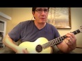 "Gerta" by Chuck Brodsky (cover) played on Mya Moe baritone ukulele