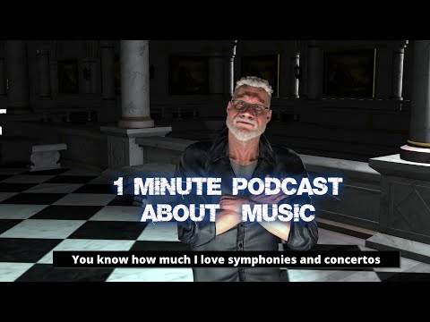 1 Minute Podcast About Music  by Rainer Struck