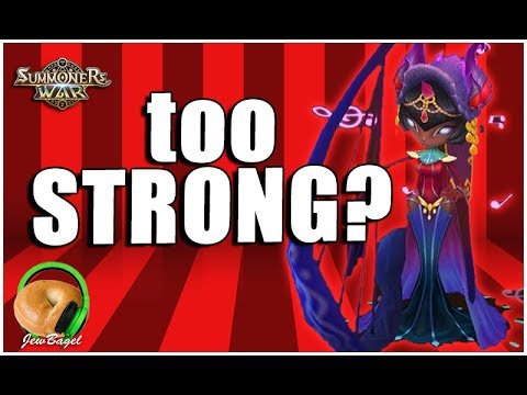 SUMMONERS WAR : Is VIVACHEL too STRONG? (Dark Harp Magician)