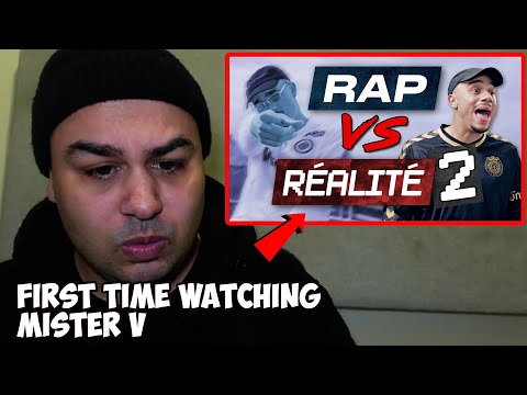 British Reaction To MISTER V - RAP VS REALITE 2