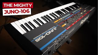 Video thumbnail for The Mighty Roland Juno-106 Synthesizer by Doctor Mix