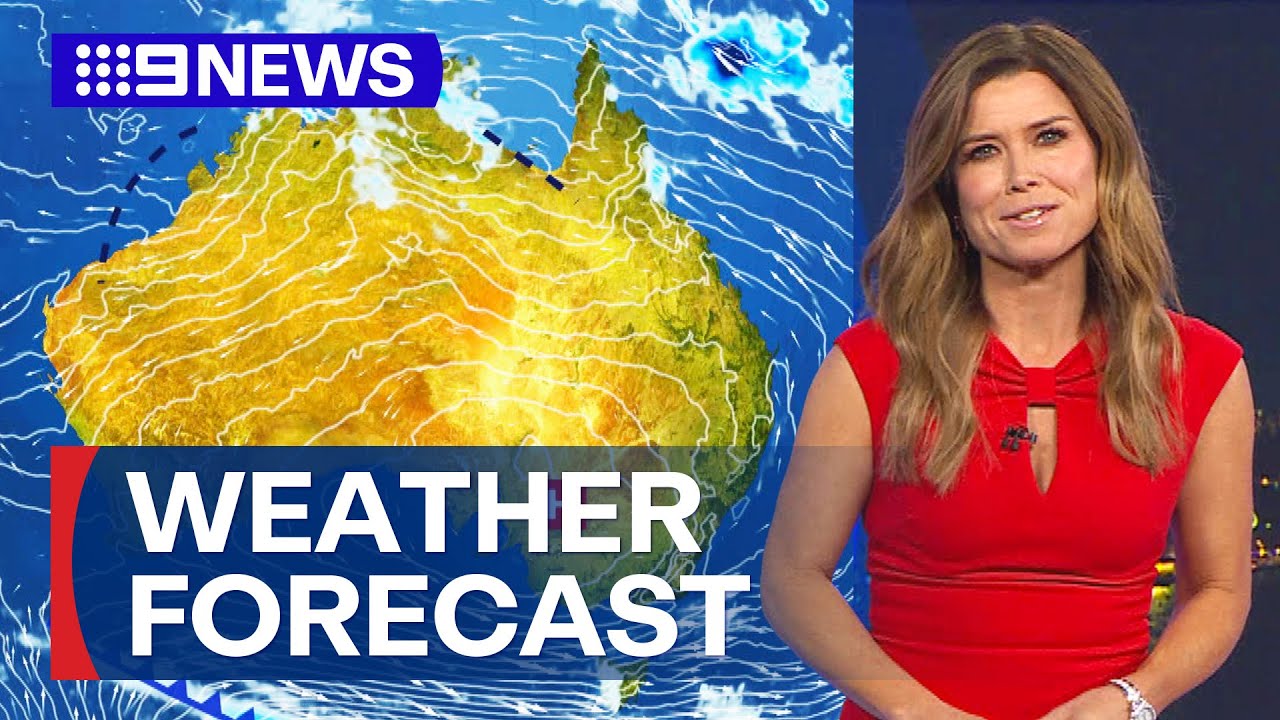 Australia Weather Update: Showers expected for parts of Tasmania and Victoria | 9 News Australia