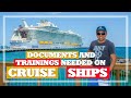 Documents and Training Requirements for Cruise Ship Jobs