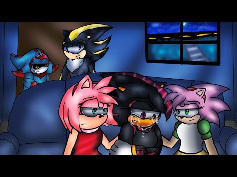 Shadina Receives Comfort from her Friends (featuring Amy, Rosy, Eclipse & Shadow Android) - VRChat