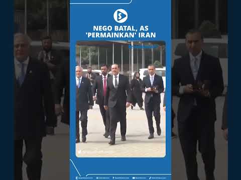 Nego Batal, AS 'Permainkan' Iran