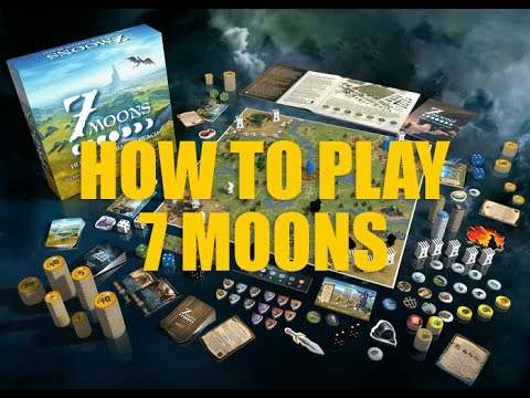 How to play 7 Moons Heroes of Dragon Reach the board game