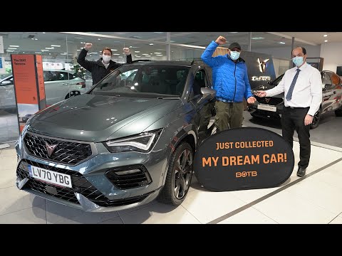 BOTB Winner Joseva Bainivalu collects his Cupra Ateca!