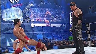The Undertaker Vs Nunzio (w/Chuck Palumbo &amp; Johnny Stamboli) - Smackdown 06/19/2003